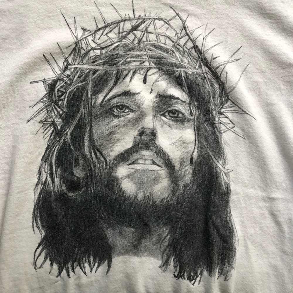 Jesus Drawing Tee Shirt - Picture 2 of 3